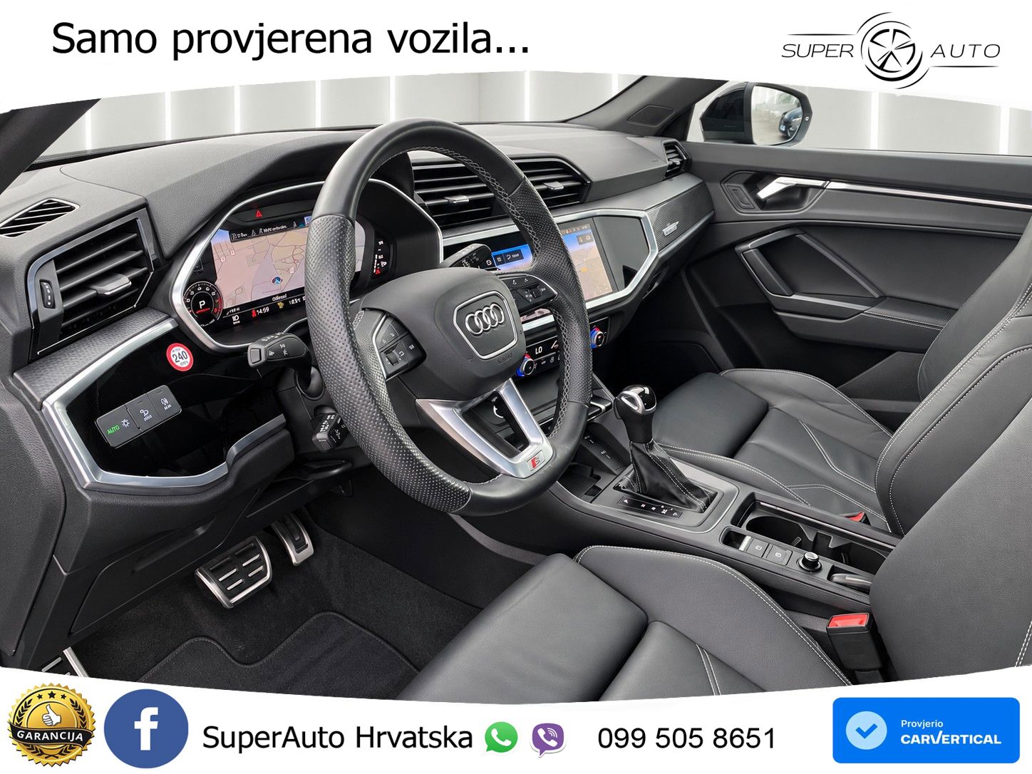 Audi Q3 45 TFSI (245 KS) quattro S tronic S line LED+GR SJED+ACC