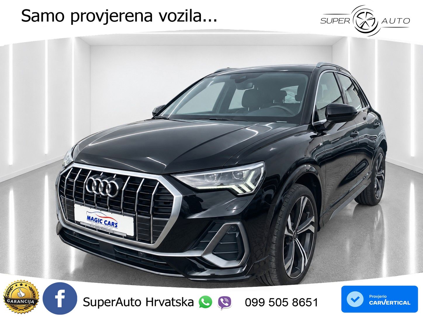 Audi Q3 45 TFSI (245 KS) quattro S tronic S line LED+GR SJED+ACC