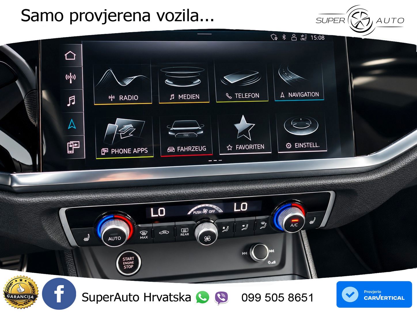 Audi Q3 45 TFSI (245 KS) quattro S tronic S line LED+GR SJED+ACC