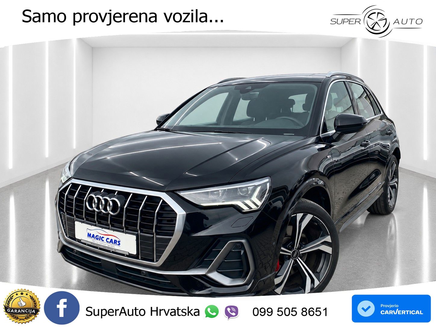 Audi Q3 45 TFSI (245 KS) quattro S tronic S line LED+GR SJED+ACC