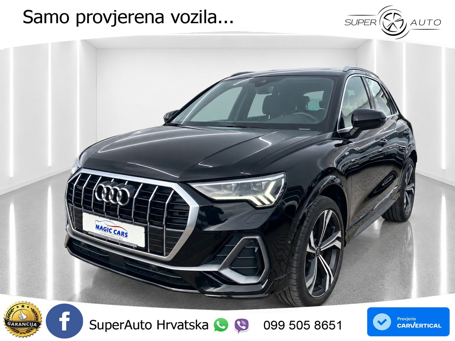 Audi Q3 45 TFSI (245 KS) quattro S tronic S line LED+GR SJED+ACC
