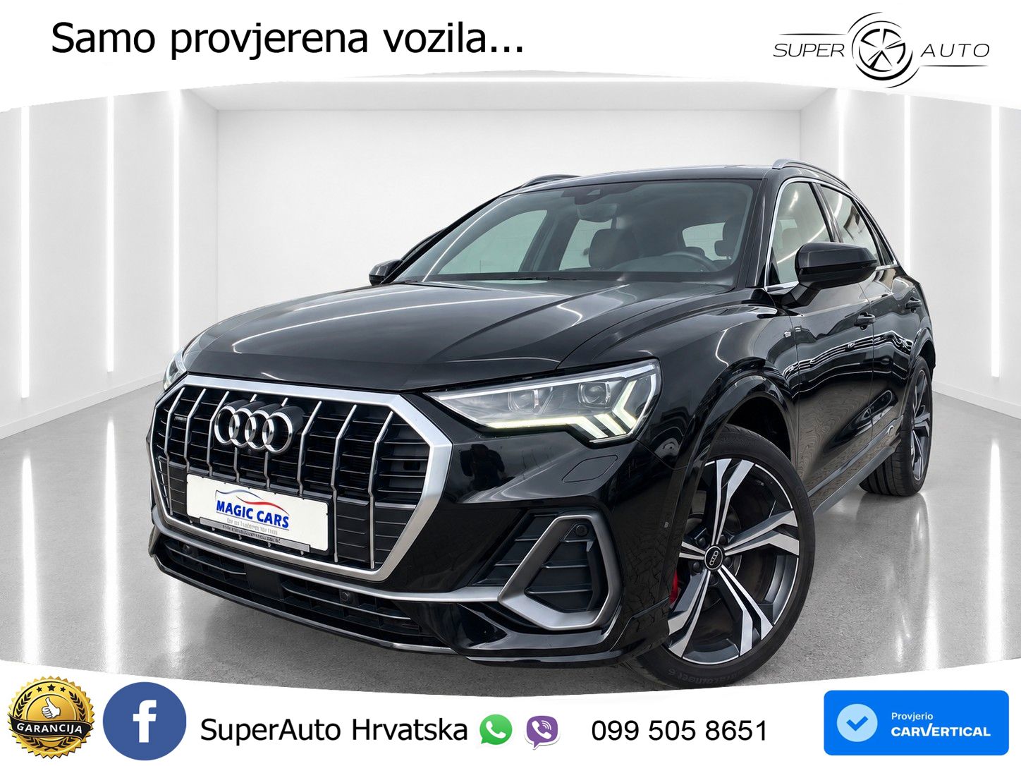 Audi Q3 45 TFSI (245 KS) quattro S tronic S line LED+GR SJED+ACC