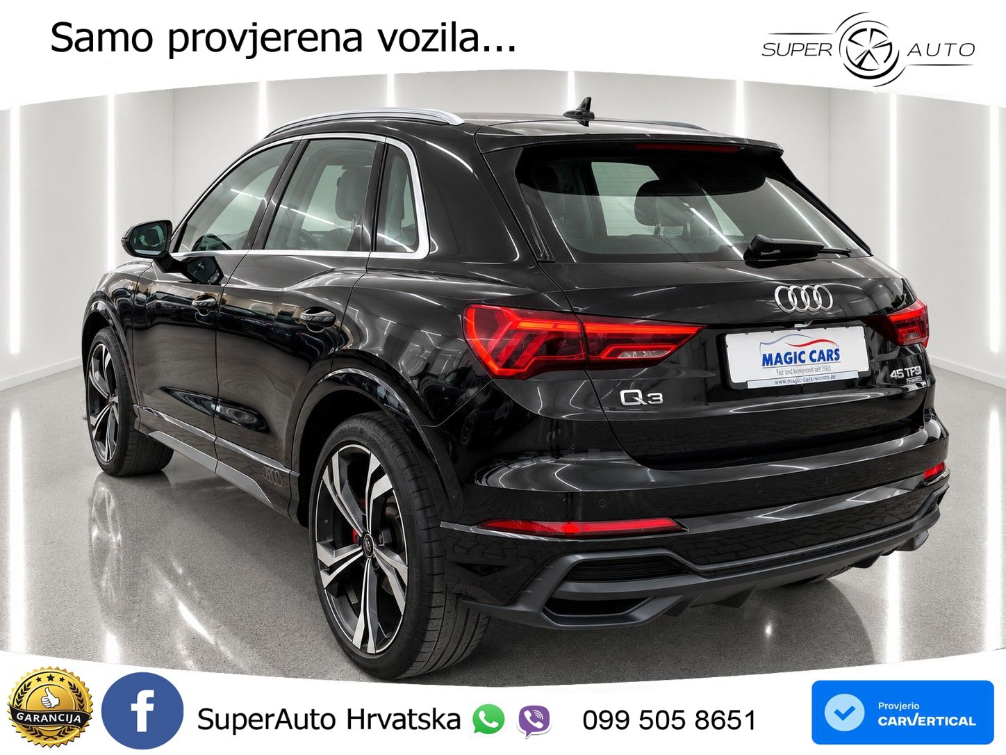 Audi Q3 45 TFSI (245 KS) quattro S tronic S line LED+GR SJED+ACC