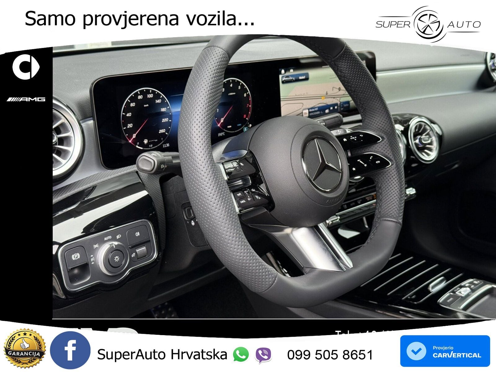 Mercedes-Benz A 200 7G-DCT AMG LED+GR SJED+ACC