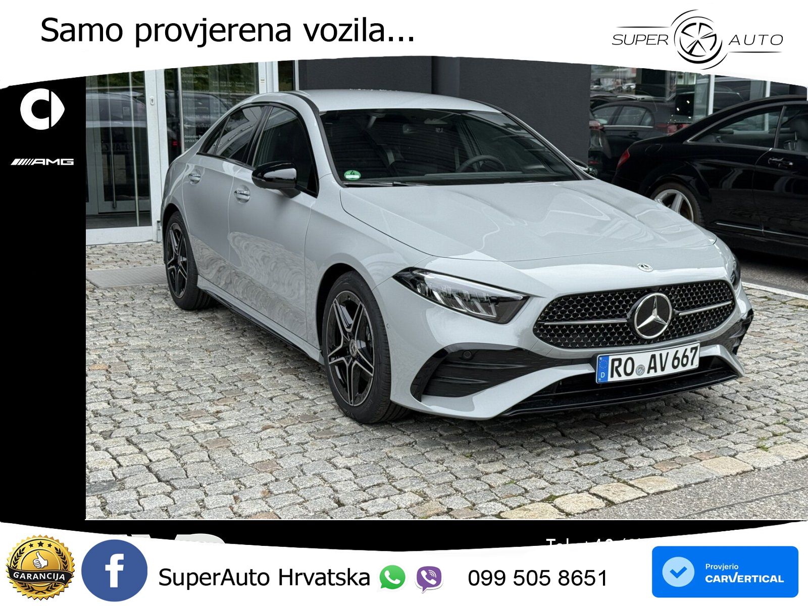 Mercedes-Benz A 200 7G-DCT AMG LED+GR SJED+ACC