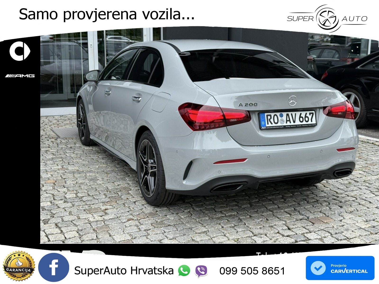 Mercedes-Benz A 200 7G-DCT AMG LED+GR SJED+ACC