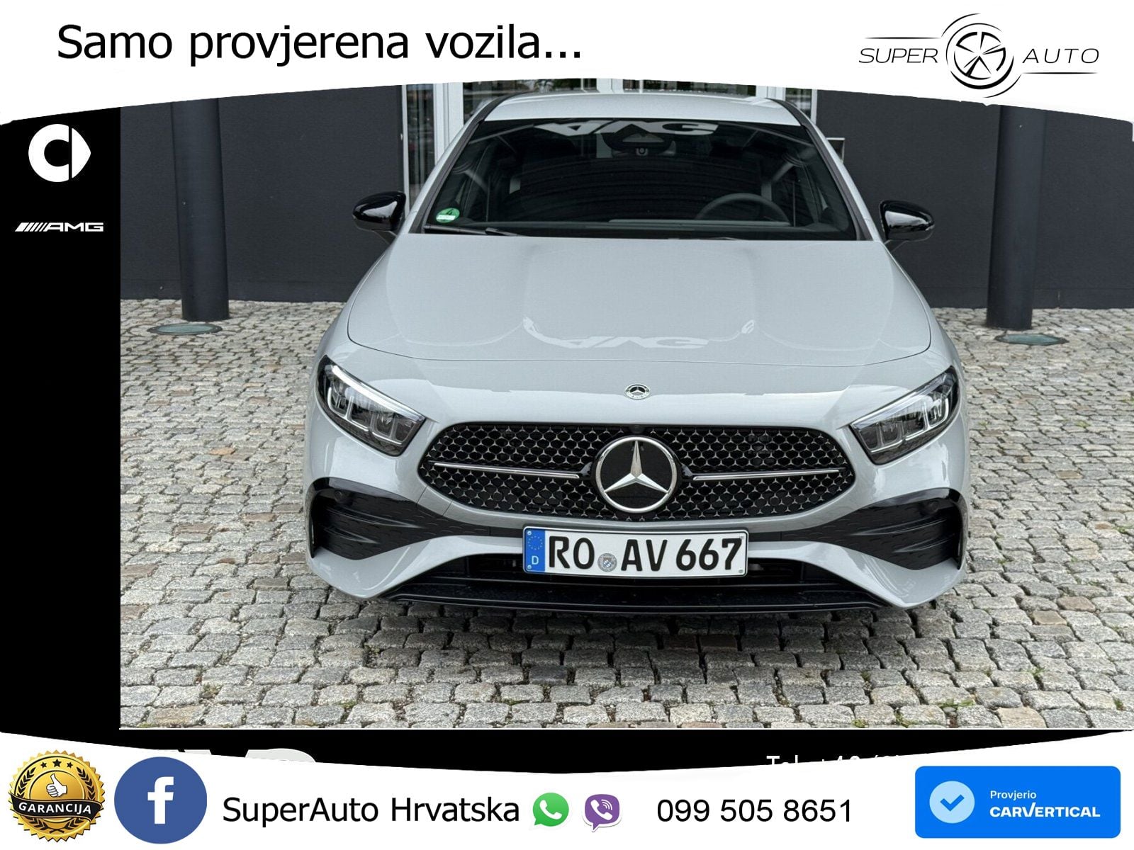 Mercedes-Benz A 200 7G-DCT AMG LED+GR SJED+ACC