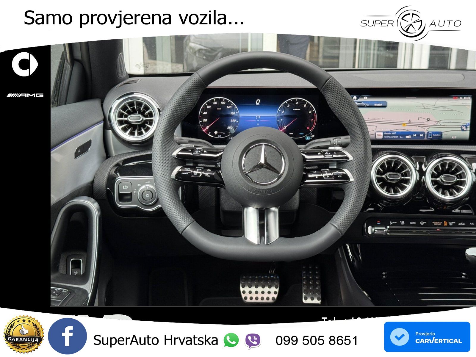 Mercedes-Benz A 200 7G-DCT AMG LED+GR SJED+ACC