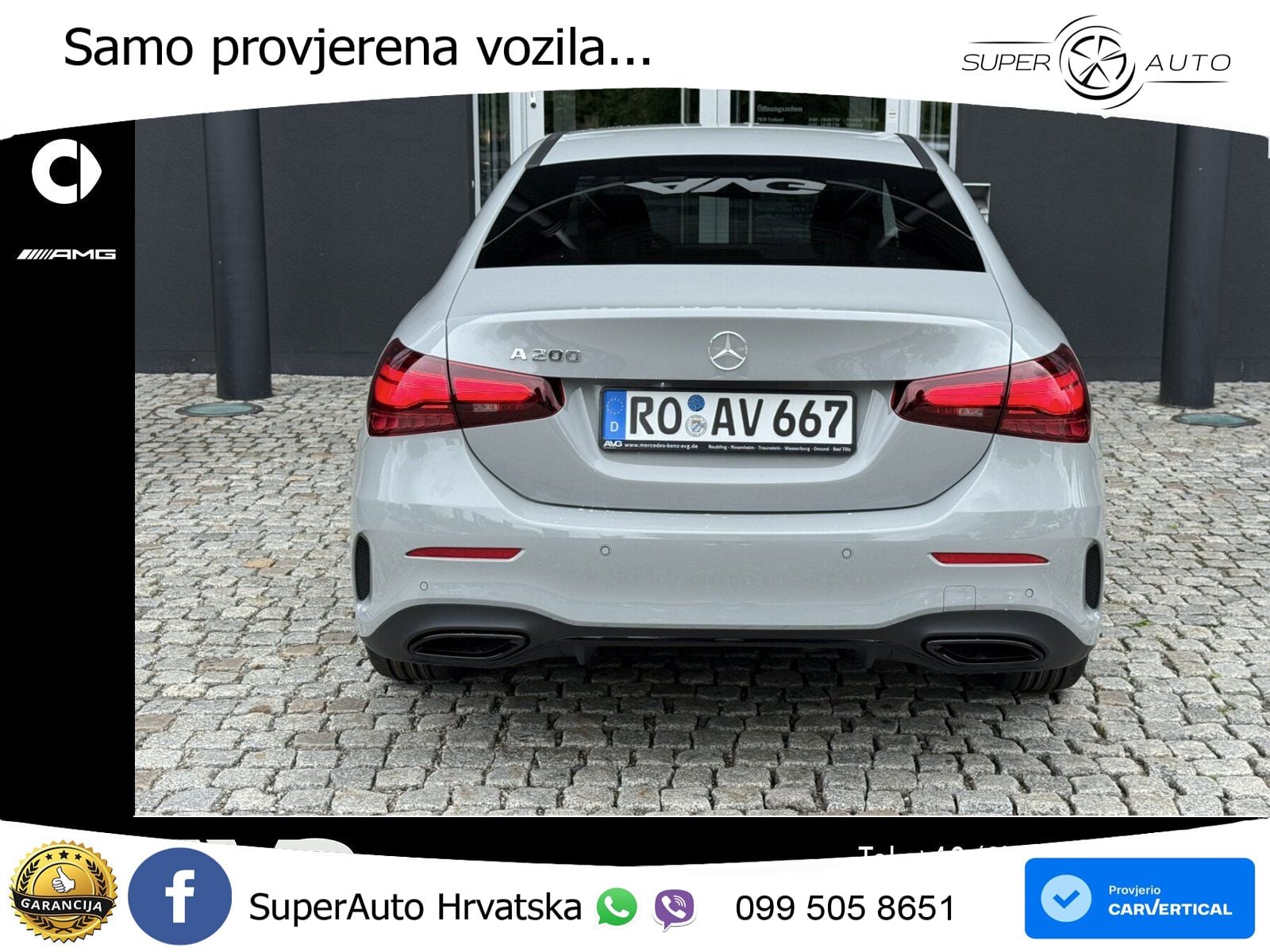 Mercedes-Benz A 200 7G-DCT AMG LED+GR SJED+ACC