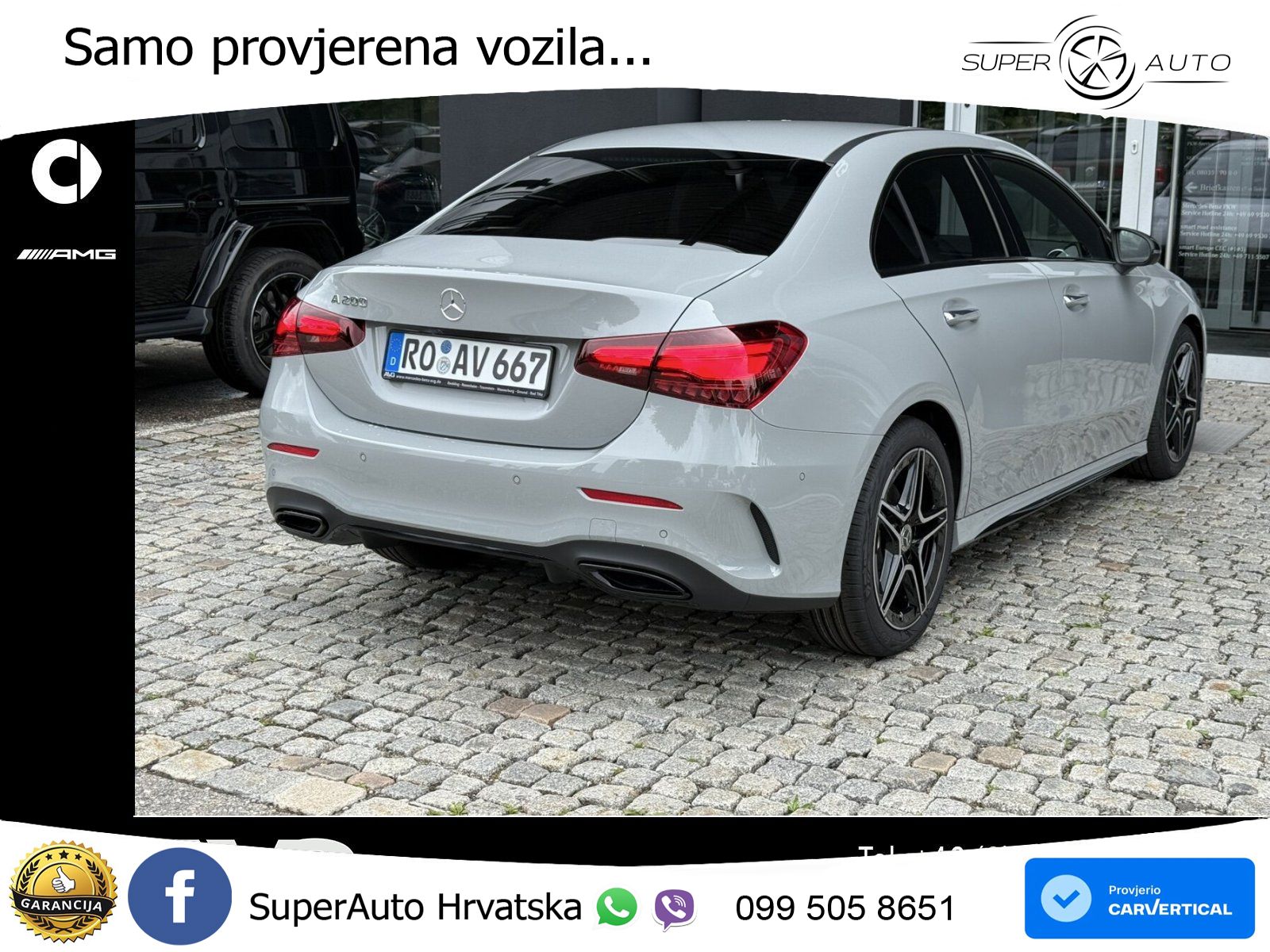 Mercedes-Benz A 200 7G-DCT AMG LED+GR SJED+ACC