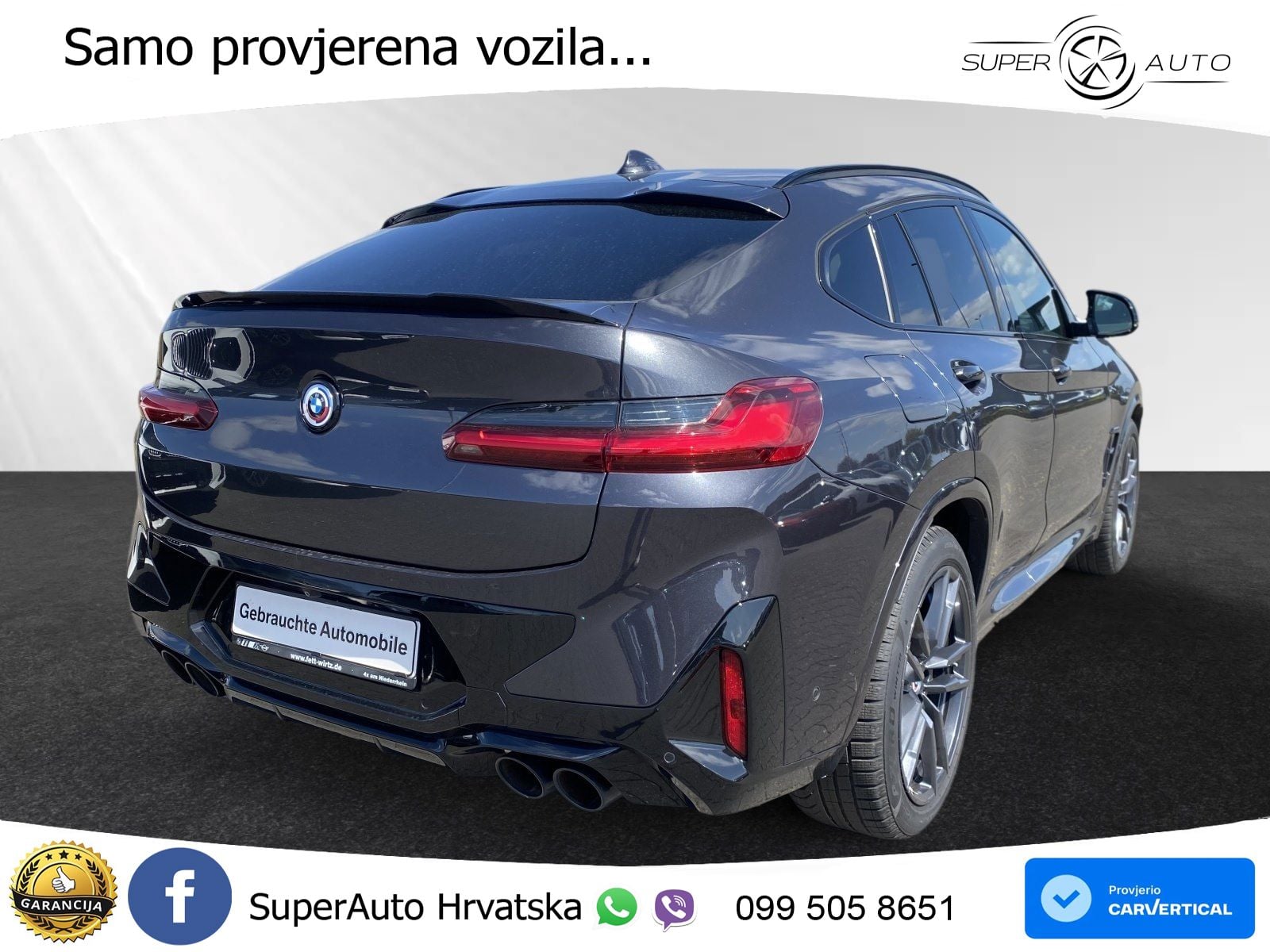 BMW X4 M Competition 3.0 (510 KS) xDrive Steptronic LED+GR SJED+ACC