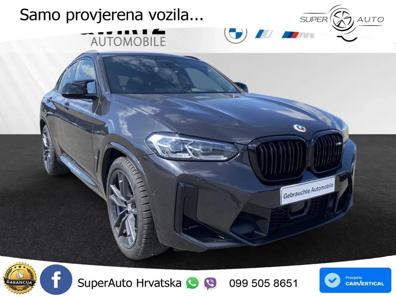 BMW X4 M Competition 3.0 (510 KS) xDrive Steptronic LED+GR SJED+ACC