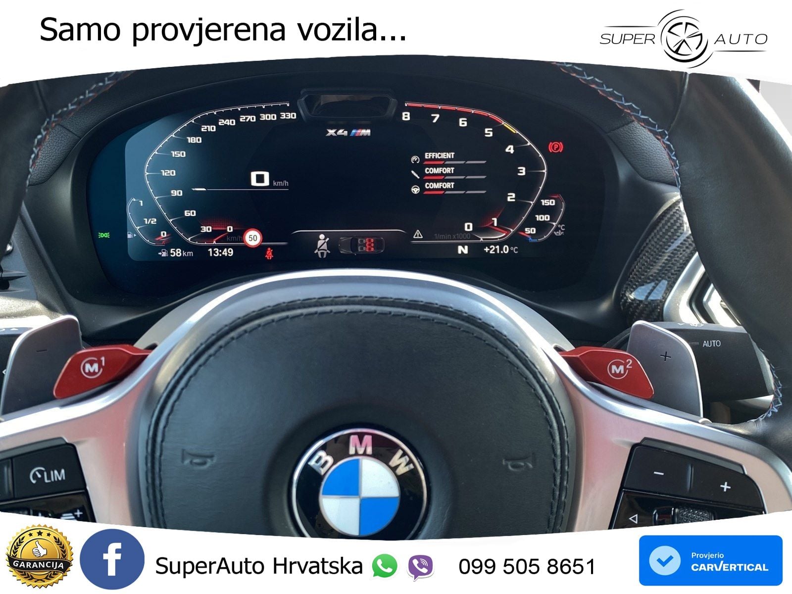 BMW X4 M Competition 3.0 (510 KS) xDrive Steptronic LED+GR SJED+ACC