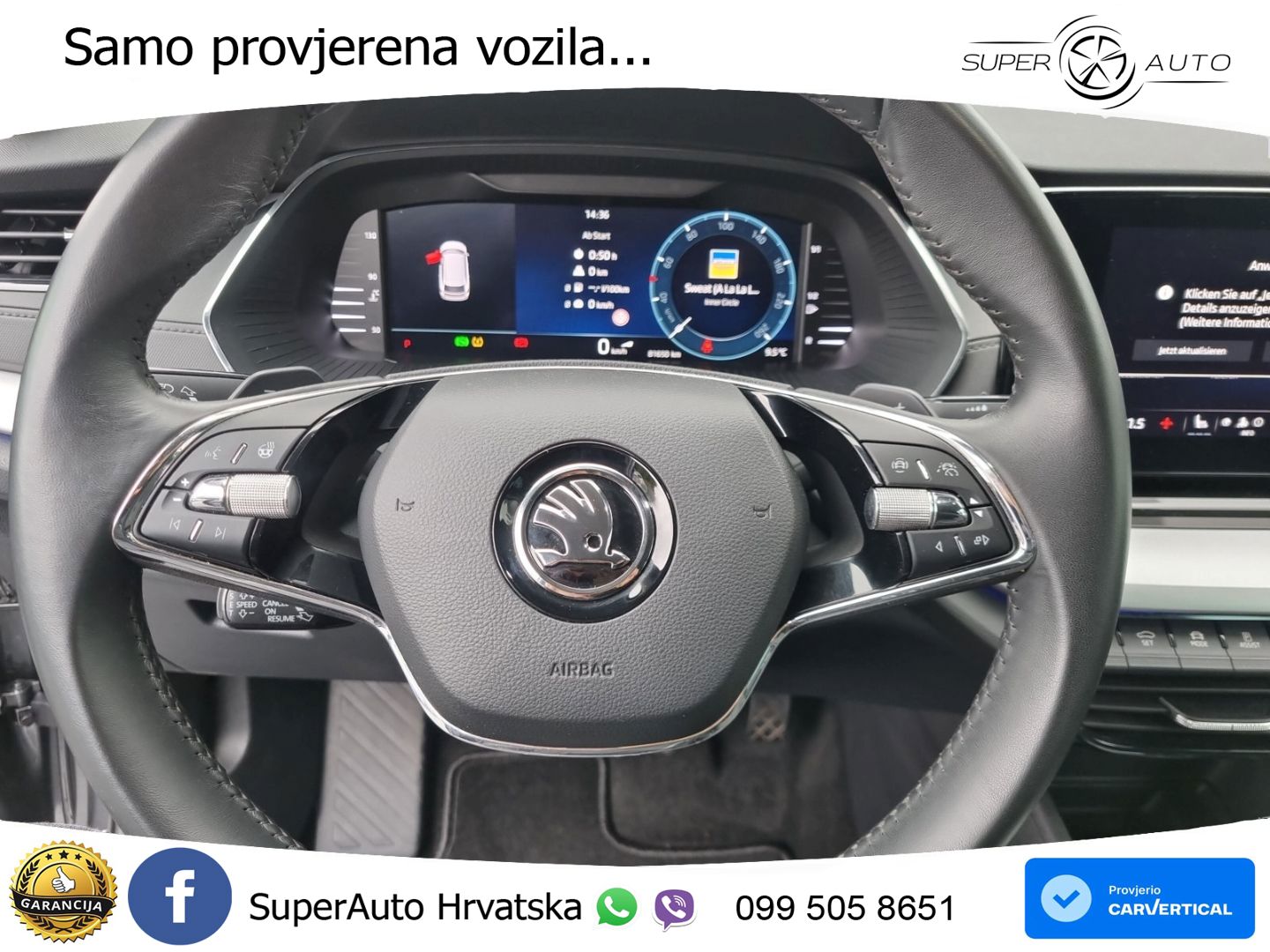 Škoda Octavia Combi 2.0 TDI (150 KS) 4x4 DSG LED+GR SJED+ACC