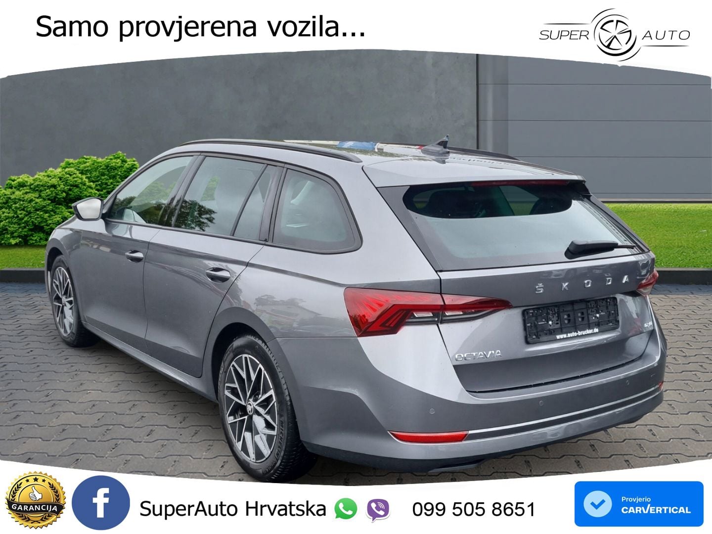 Škoda Octavia Combi 2.0 TDI (150 KS) 4x4 DSG LED+GR SJED+ACC