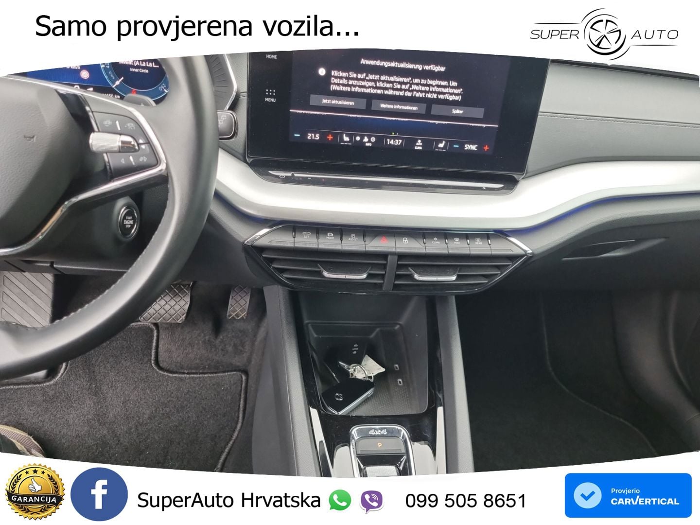 Škoda Octavia Combi 2.0 TDI (150 KS) 4x4 DSG LED+GR SJED+ACC