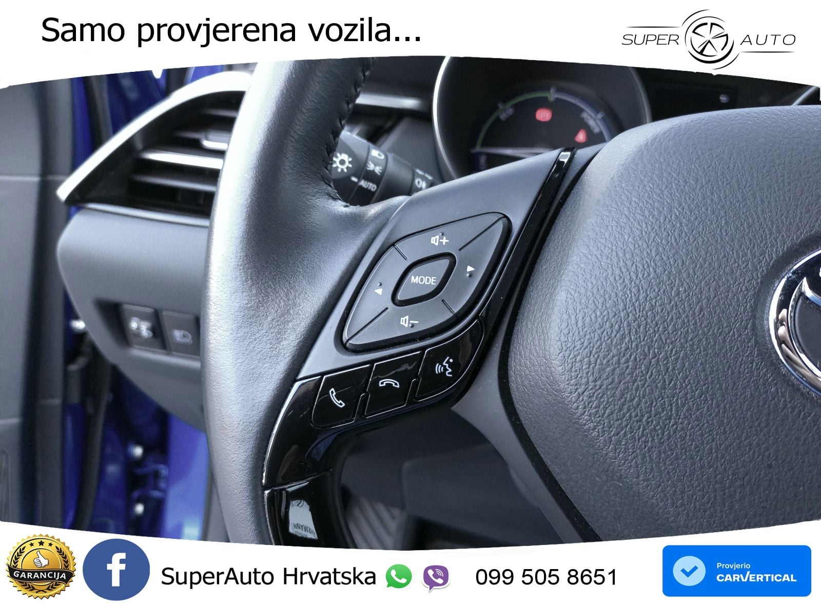 Toyota C-HR 1.8 (122 KS) Hybrid e-CVT Team D LED+GR SJED+ACC