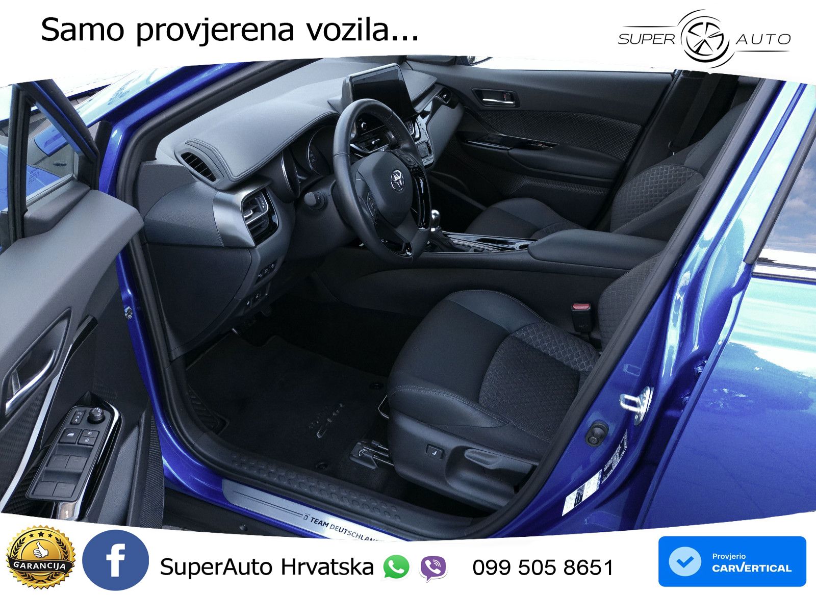 Toyota C-HR 1.8 (122 KS) Hybrid e-CVT Team D LED+GR SJED+ACC