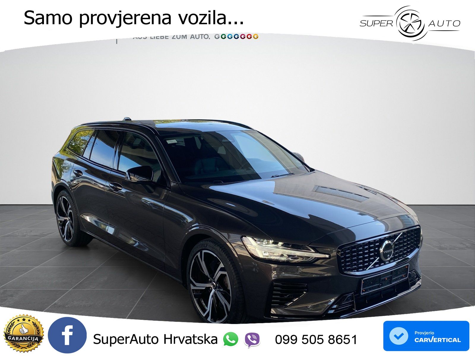 Volvo V60 2.0 T8 AWD Geartronic LED+GR SJED+ACC