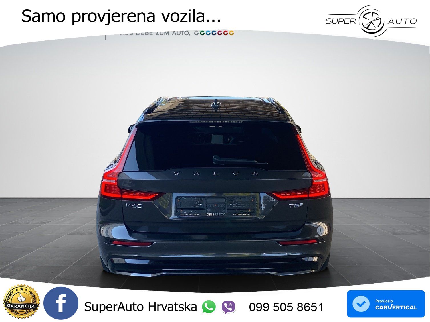 Volvo V60 2.0 T8 AWD Geartronic LED+GR SJED+ACC