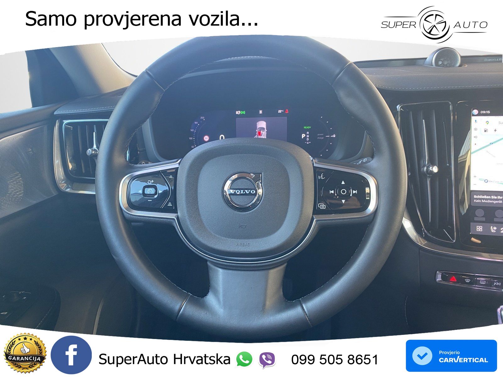 Volvo V60 2.0 T8 AWD Geartronic LED+GR SJED+ACC