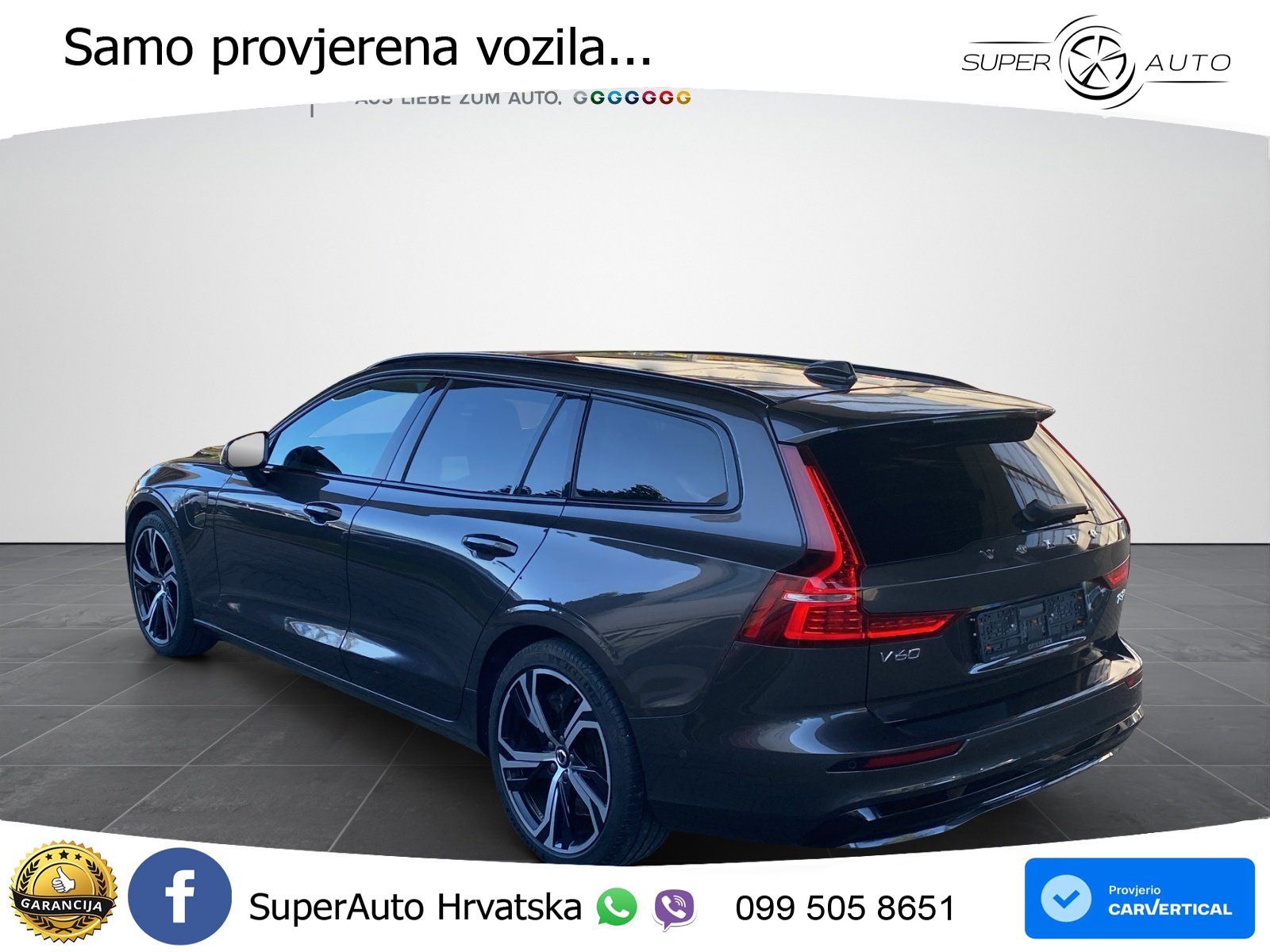 Volvo V60 2.0 T8 AWD Geartronic LED+GR SJED+ACC