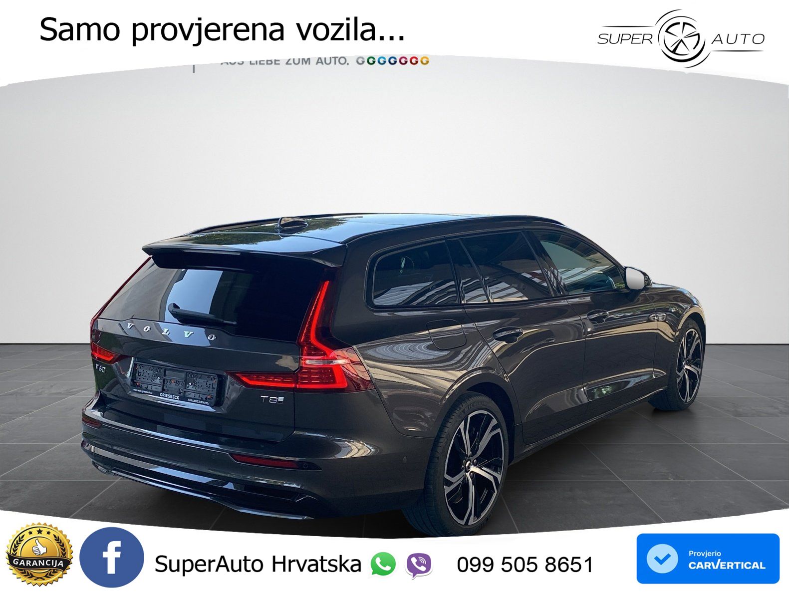 Volvo V60 2.0 T8 AWD Geartronic LED+GR SJED+ACC