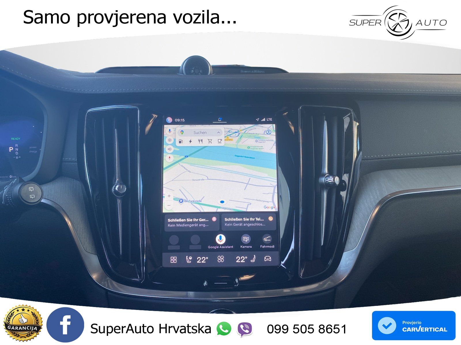 Volvo V60 2.0 T8 AWD Geartronic LED+GR SJED+ACC