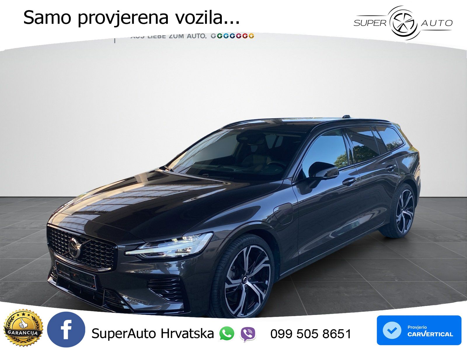 Volvo V60 2.0 T8 AWD Geartronic LED+GR SJED+ACC