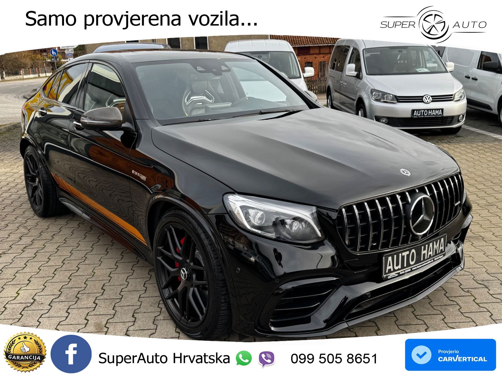 Mercedes GLC Coupe AMG 63 S V8 (510 KS) 4MATIC+ MCT Edition One ZRAČNI+ACC+GR SJED+KAM+PANO