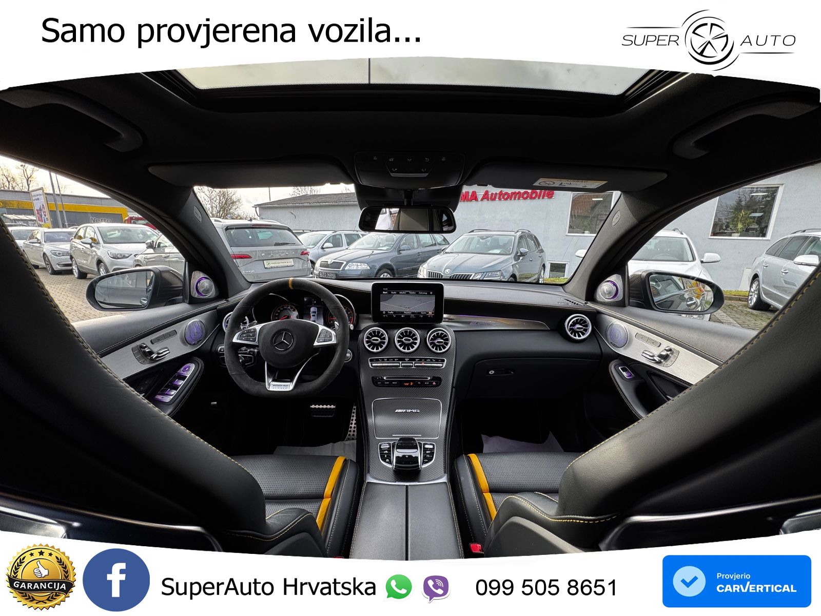 Mercedes GLC Coupe AMG 63 S V8 (510 KS) 4MATIC+ MCT Edition One ZRAČNI+ACC+GR SJED+KAM+PANO