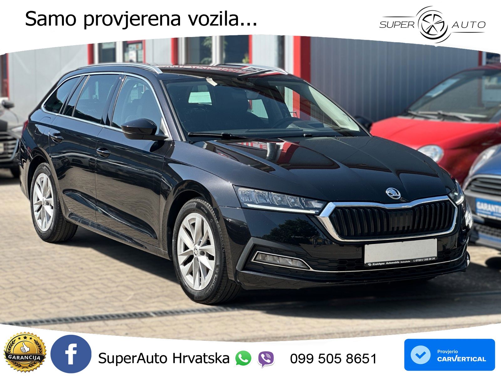 Škoda Octavia Combi 2.0 TDI (150 KS) DSG LED+GR SJED+ACC