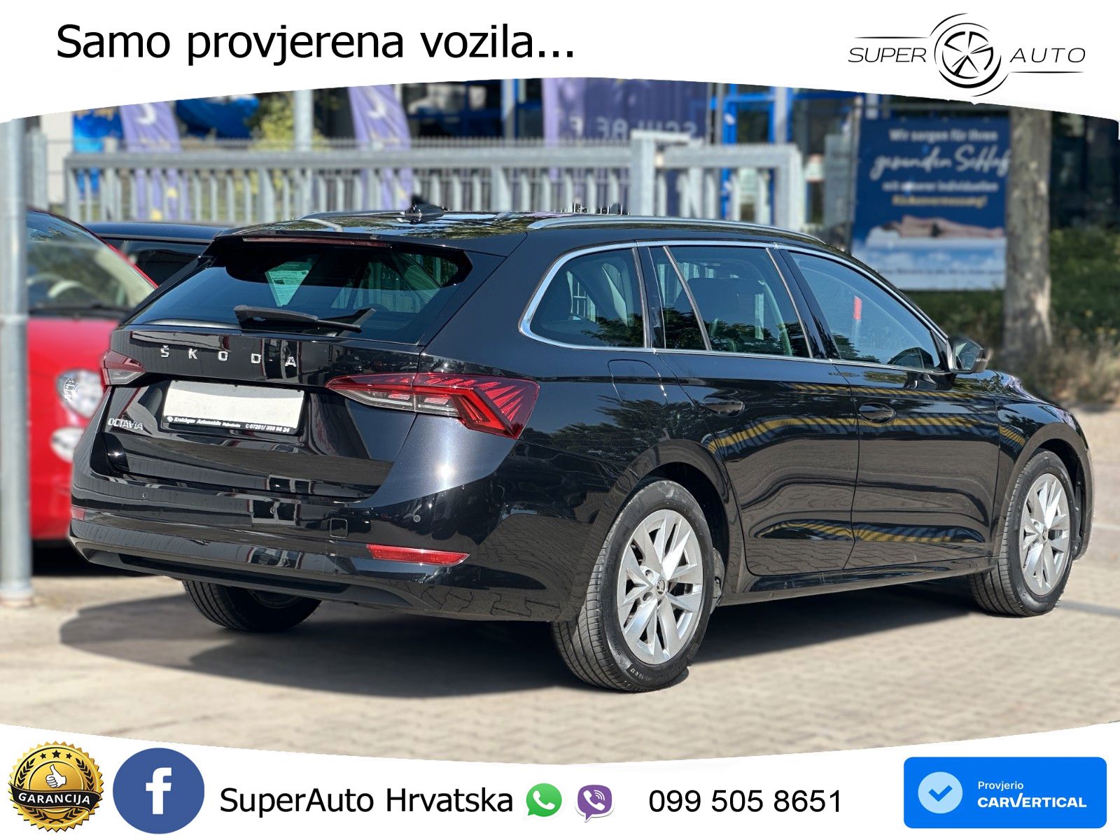Škoda Octavia Combi 2.0 TDI (150 KS) DSG LED+GR SJED+ACC