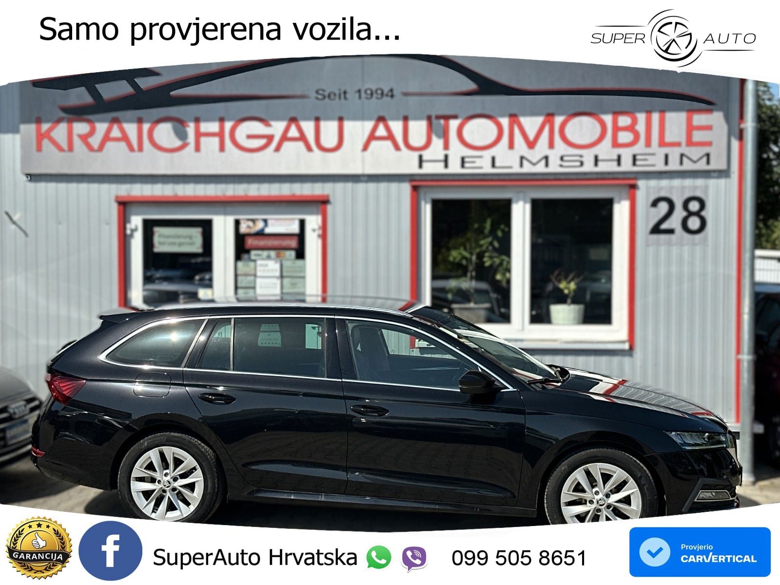 Škoda Octavia Combi 2.0 TDI (150 KS) DSG LED+GR SJED+ACC