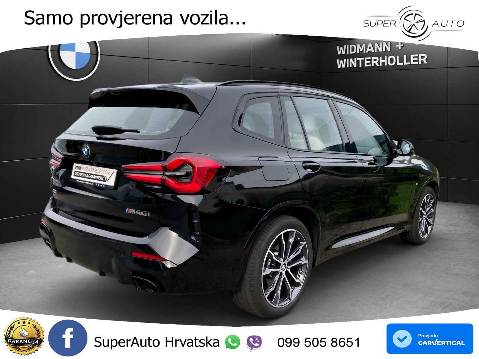 BMW X3 M40i xDrive Steptronic LED+GR SJED+ACC