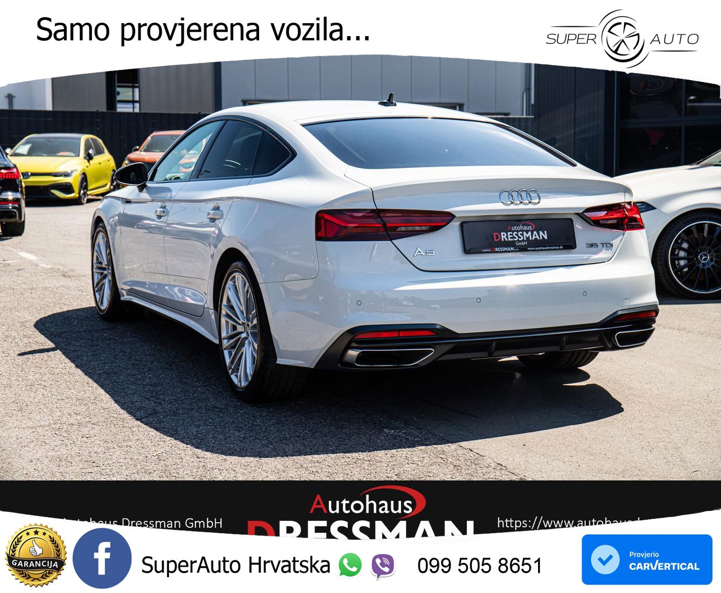 Audi A5 Sportback 35 TDI (163 KS) S tronic advanced