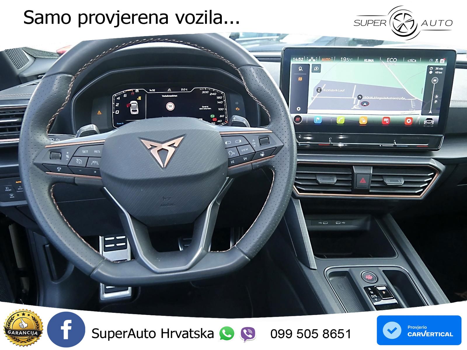 Cupra Formentor 1.4 TSI (245 KS) e-Hybrid DSG VZ LED+GR SJED+ACC