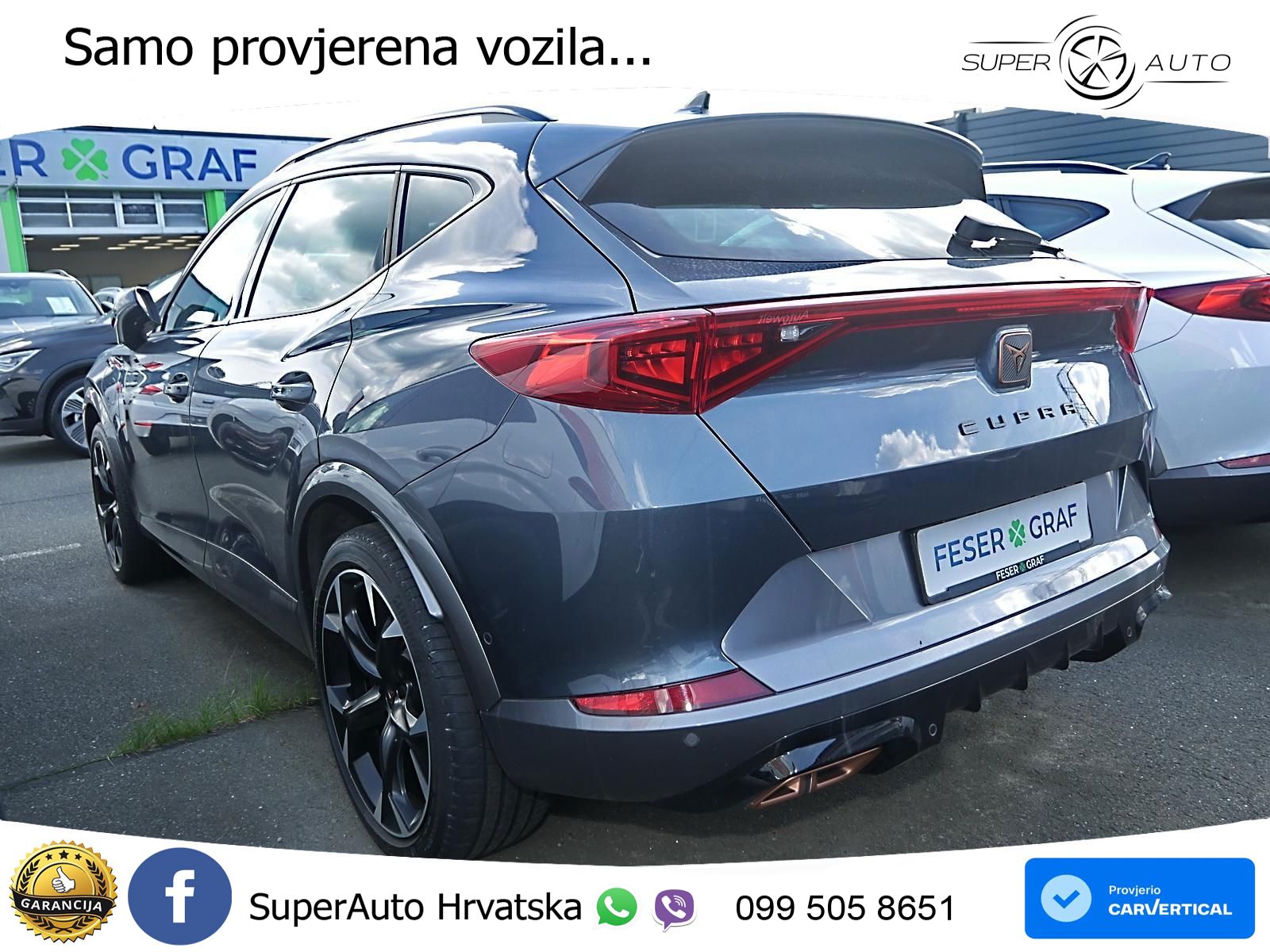 Cupra Formentor 1.4 TSI (245 KS) e-Hybrid DSG VZ LED+GR SJED+ACC