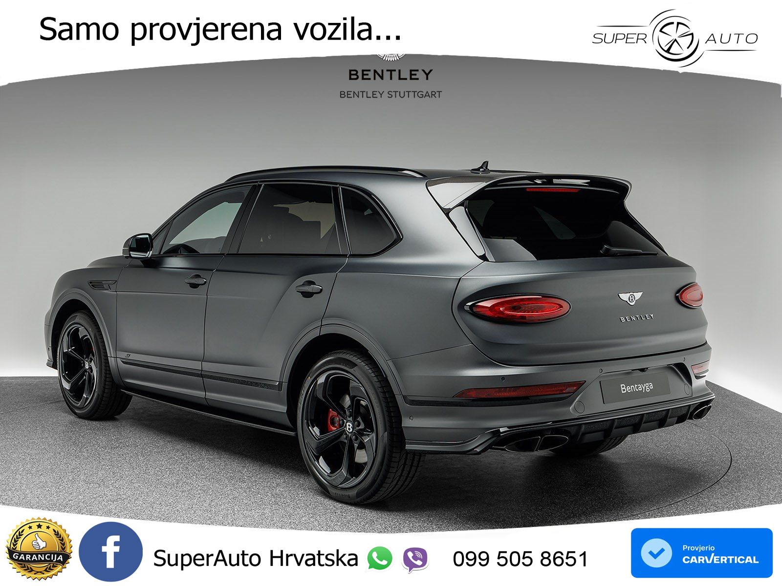 Bentley Bentayga 4.0 V8 (550 KS) AWD Automatic LED+GR SJED+ACC