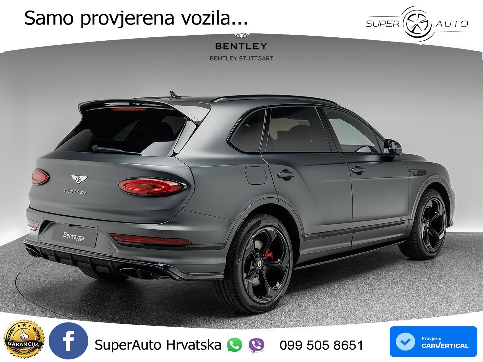 Bentley Bentayga 4.0 V8 (550 KS) AWD Automatic LED+GR SJED+ACC