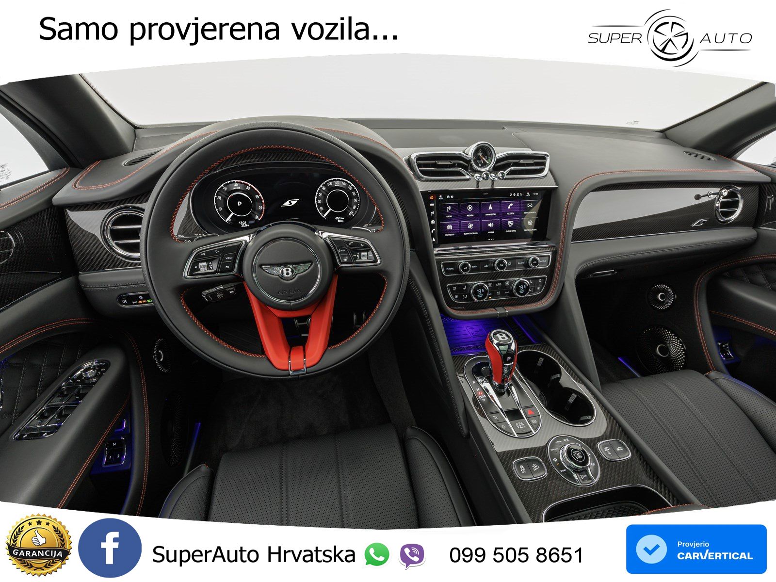 Bentley Bentayga 4.0 V8 (550 KS) AWD Automatic LED+GR SJED+ACC