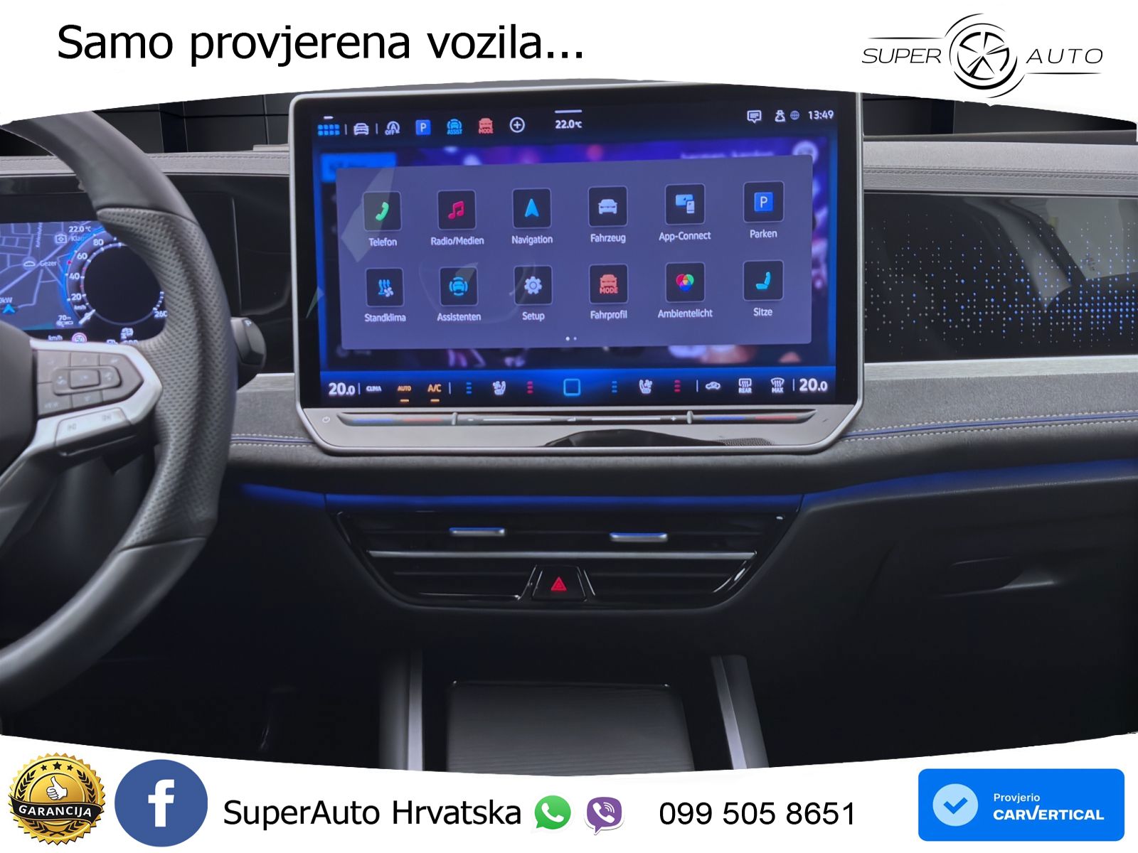 Volkswagen Passat Variant 2.0 TDI (193 KS) 4MOTION DSG R-Line LED+GR SJED+ACC
