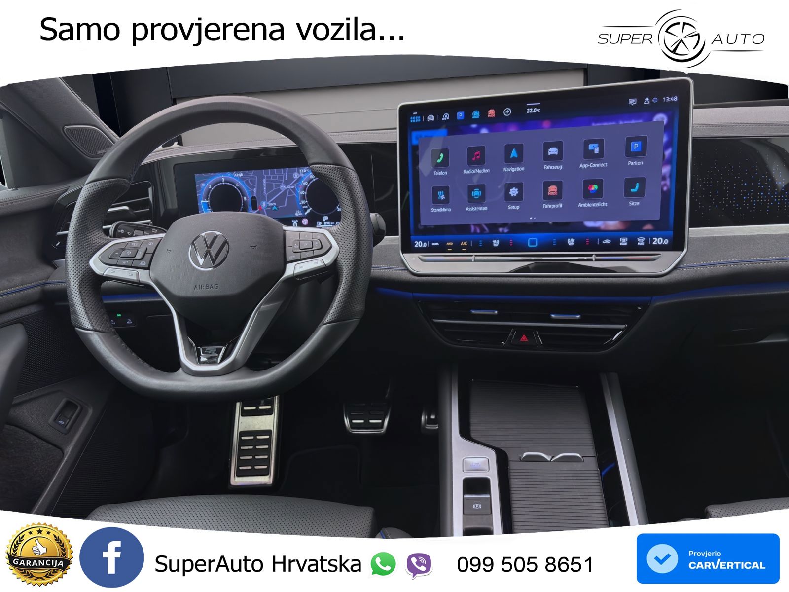 Volkswagen Passat Variant 2.0 TDI (193 KS) 4MOTION DSG R-Line LED+GR SJED+ACC