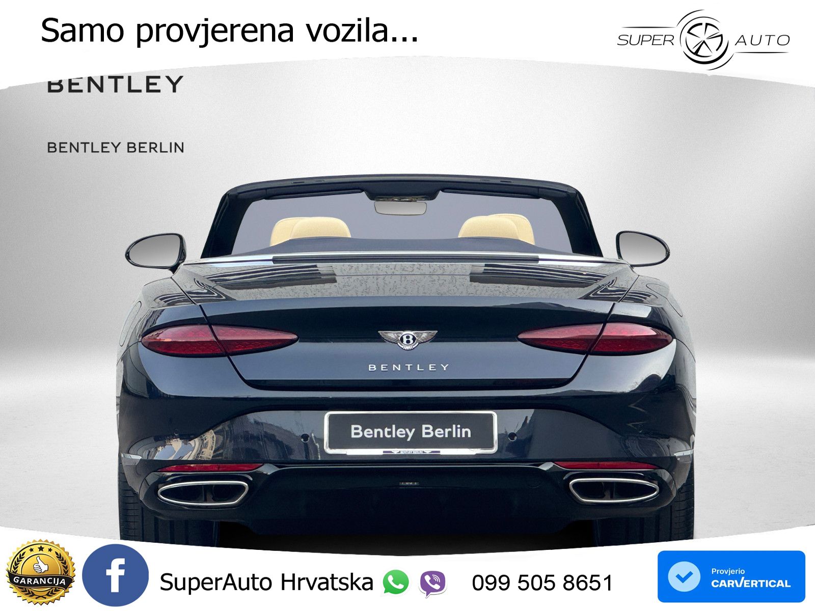 Bentley Continental GTC IV 4.0 V8 TFSi (680 KS) AWD DCT LED+GR SJED+ACC