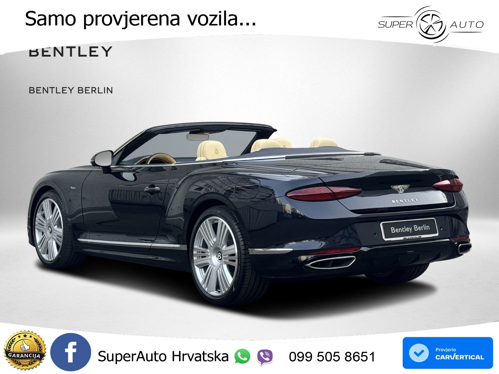 Bentley Continental GTC IV 4.0 V8 TFSi (680 KS) AWD DCT LED+GR SJED+ACC