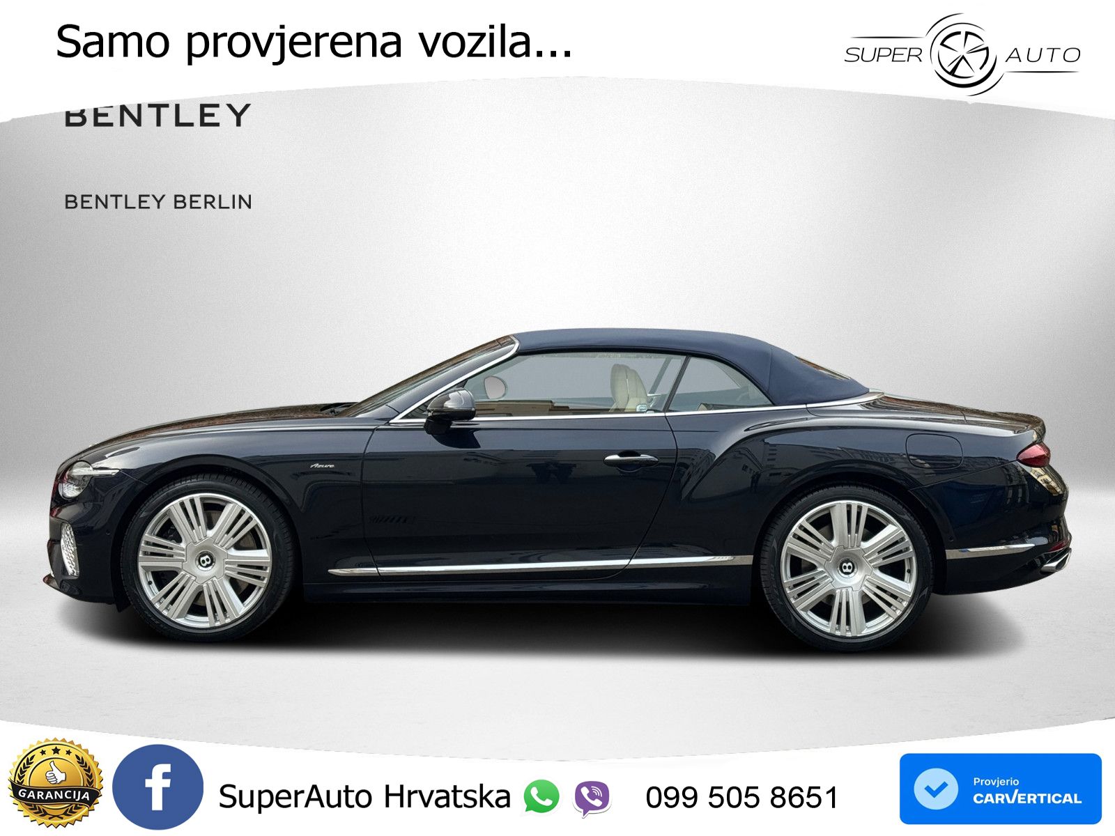 Bentley Continental GTC IV 4.0 V8 TFSi (680 KS) AWD DCT LED+GR SJED+ACC