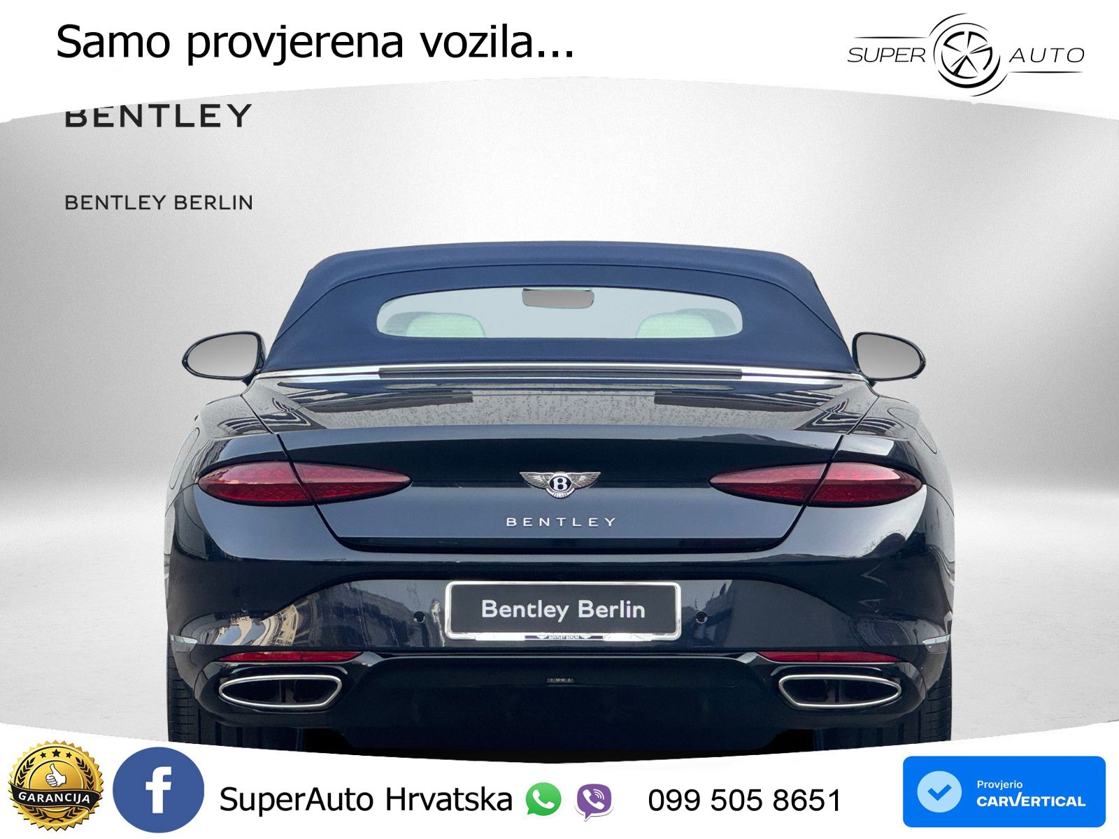Bentley Continental GTC IV 4.0 V8 TFSi (680 KS) AWD DCT LED+GR SJED+ACC