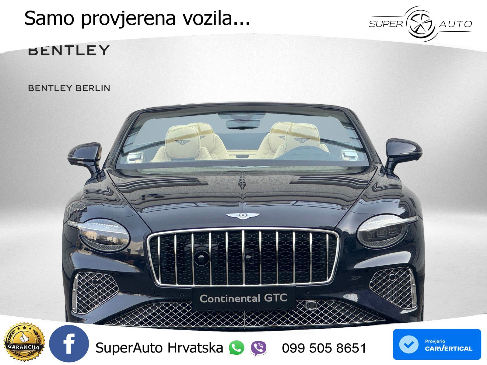 Bentley Continental GTC IV 4.0 V8 TFSi (680 KS) AWD DCT LED+GR SJED+ACC