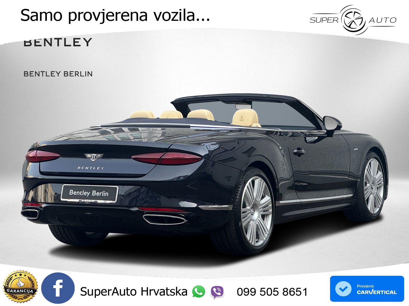 Bentley Continental GTC IV 4.0 V8 TFSi (680 KS) AWD DCT LED+GR SJED+ACC