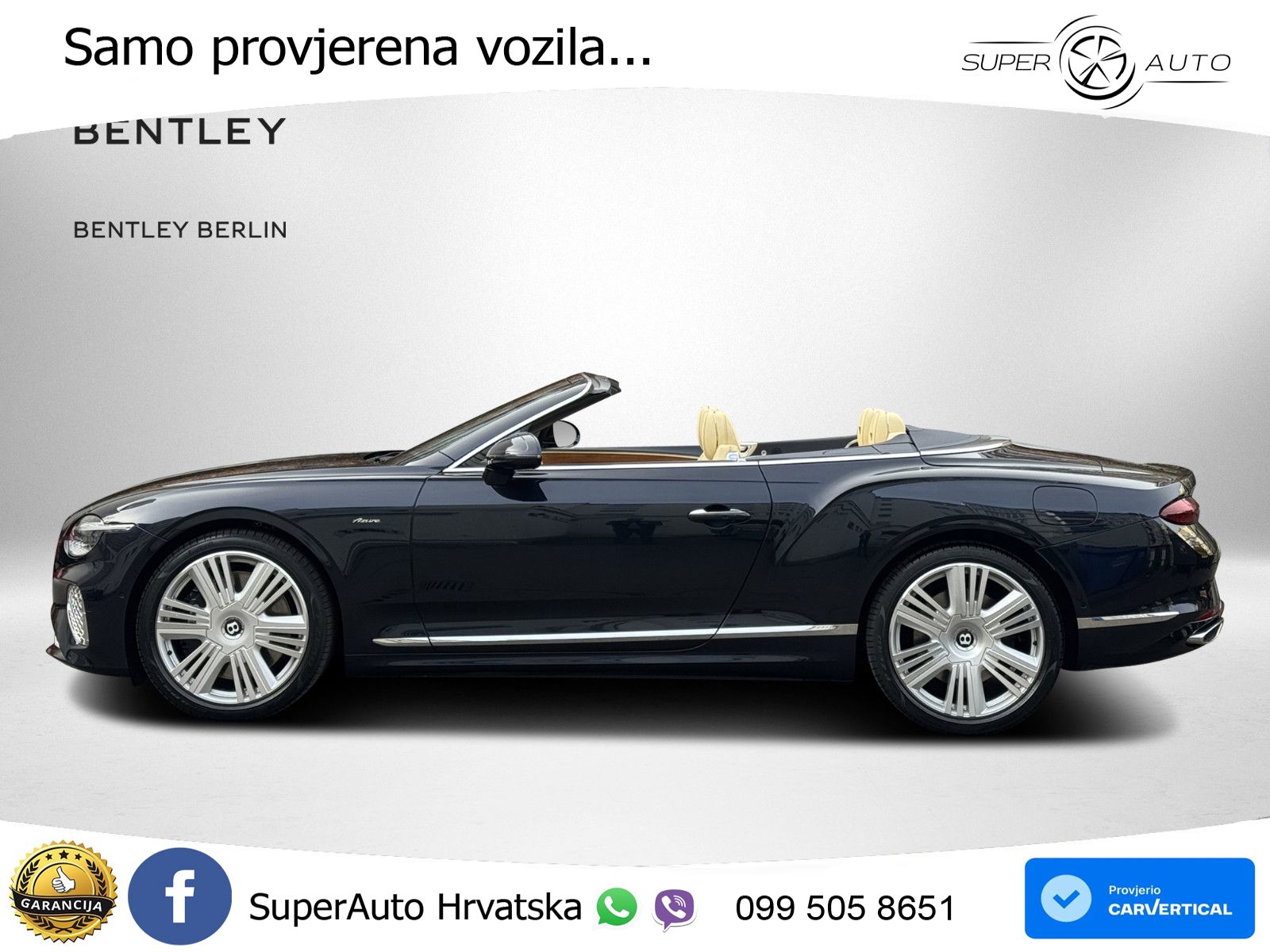 Bentley Continental GTC IV 4.0 V8 TFSi (680 KS) AWD DCT LED+GR SJED+ACC
